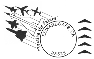 Edwards AFB Cancellation Stamp